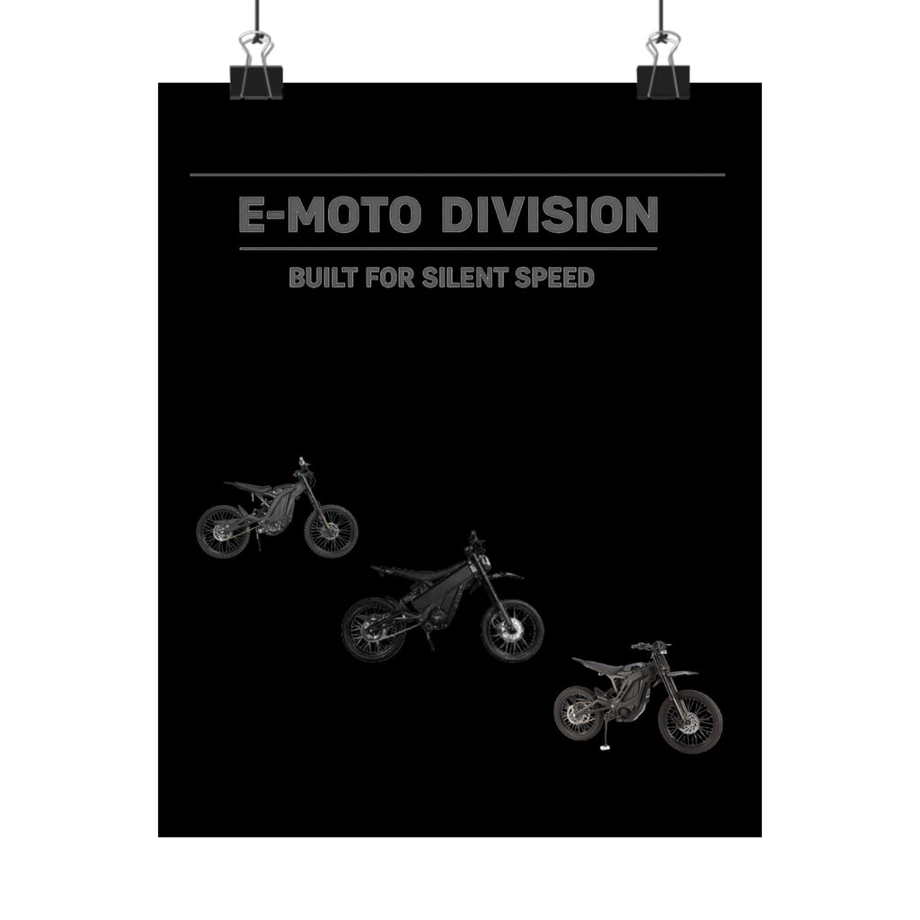 E-Moto Division Poster