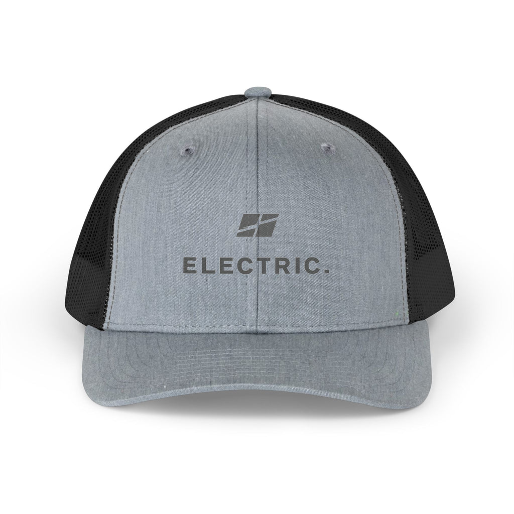 Electric Trucker Hat - Retro Mesh Snapback Cap