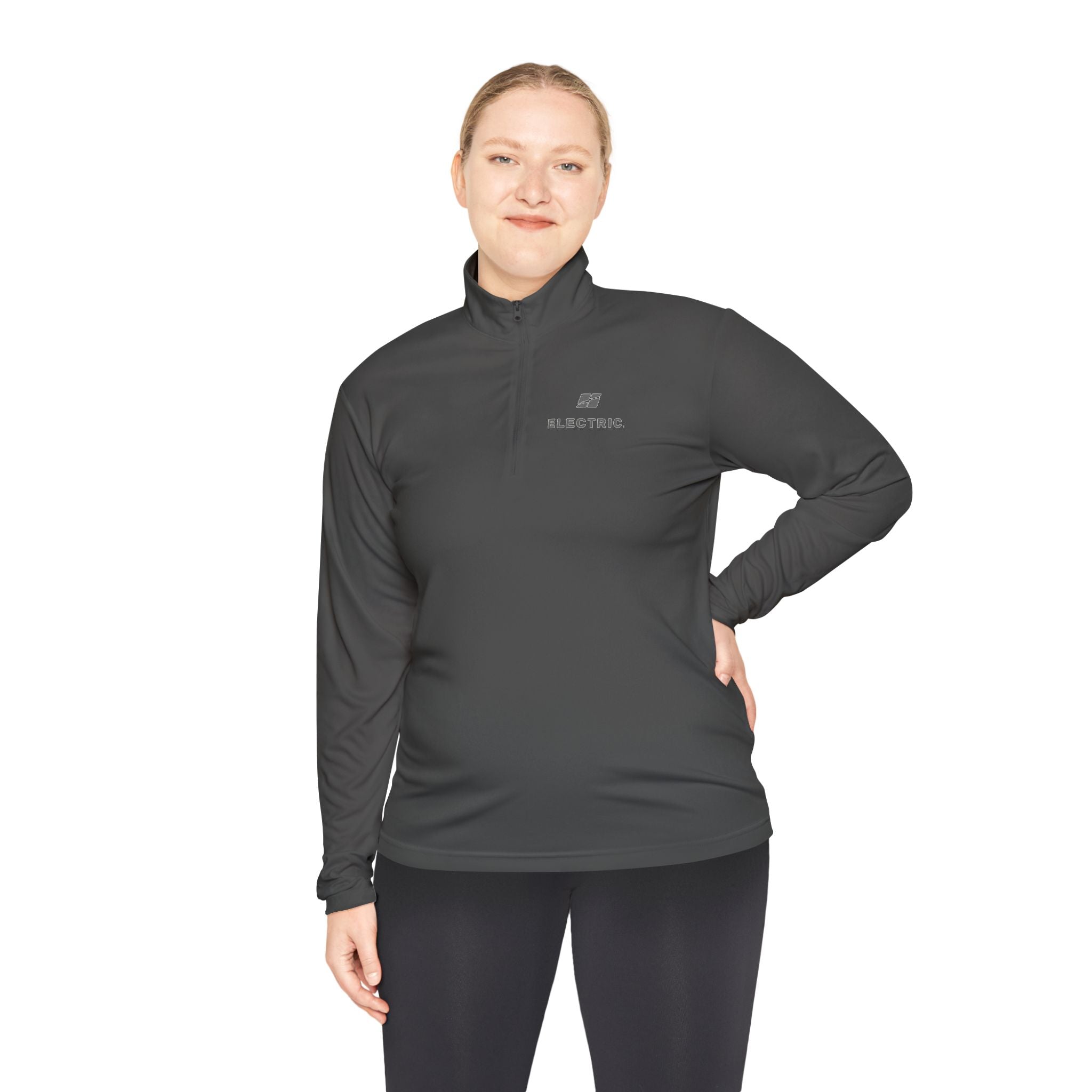 Quarter-Zip Pullover — E-Moto Division Graphic