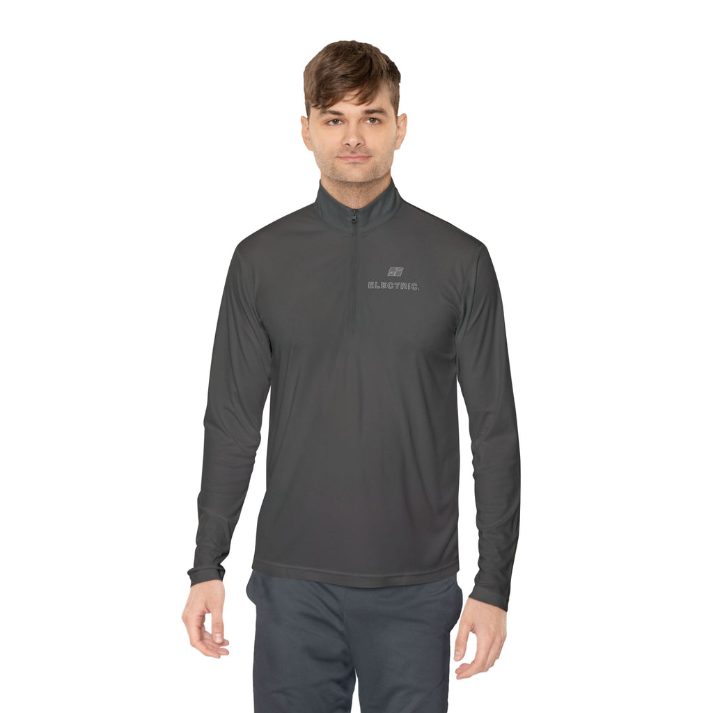 Quarter-Zip Pullover — E-Moto Division Graphic