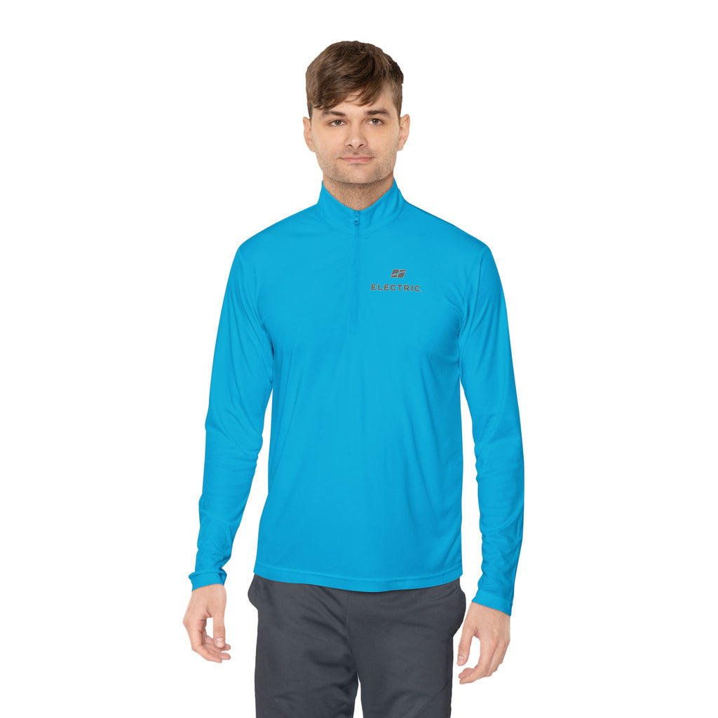 Quarter-Zip Pullover — E-Moto Division Graphic