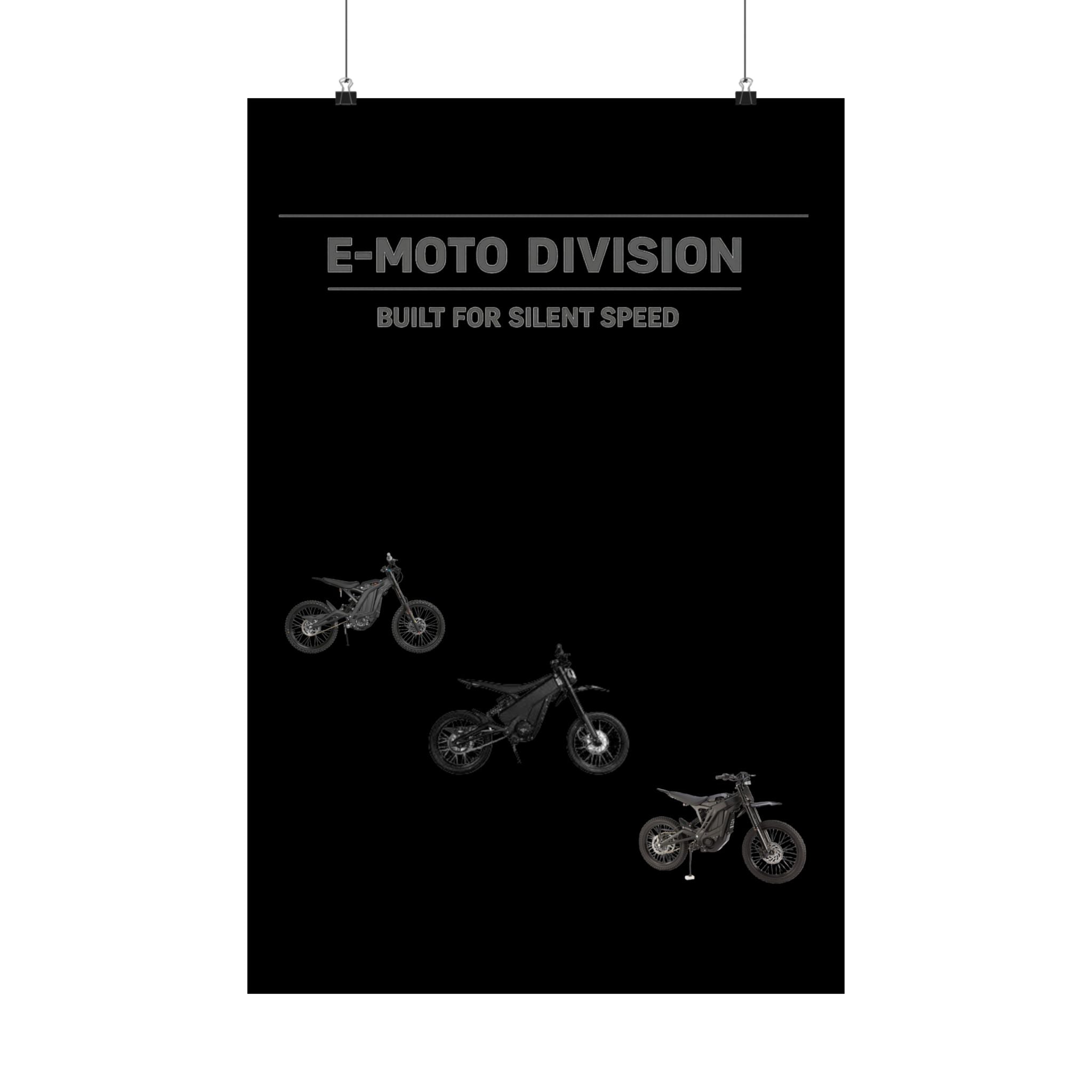 E-Moto Division Poster