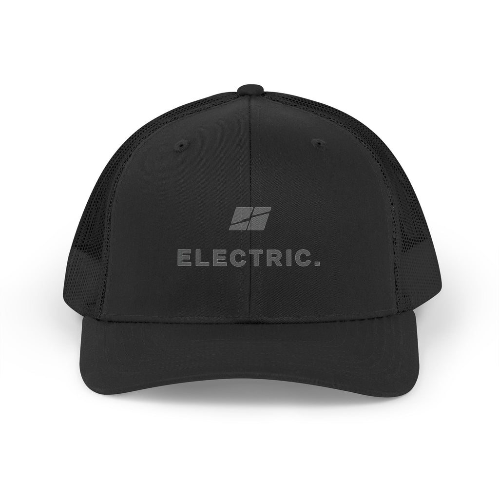 Electric Trucker Hat - Retro Mesh Snapback Cap