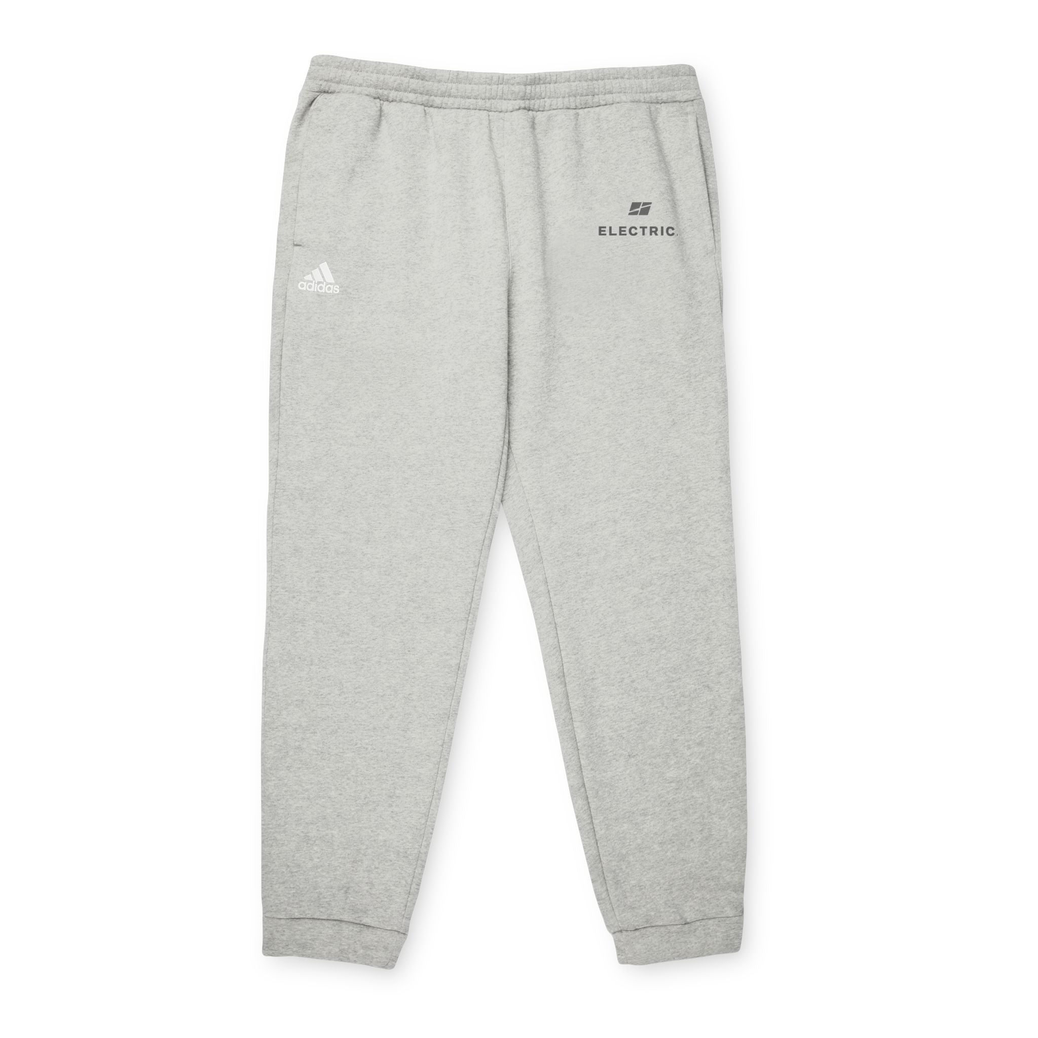 Grey Adidas Electric Joggers — Casual Athletic Sweatpants