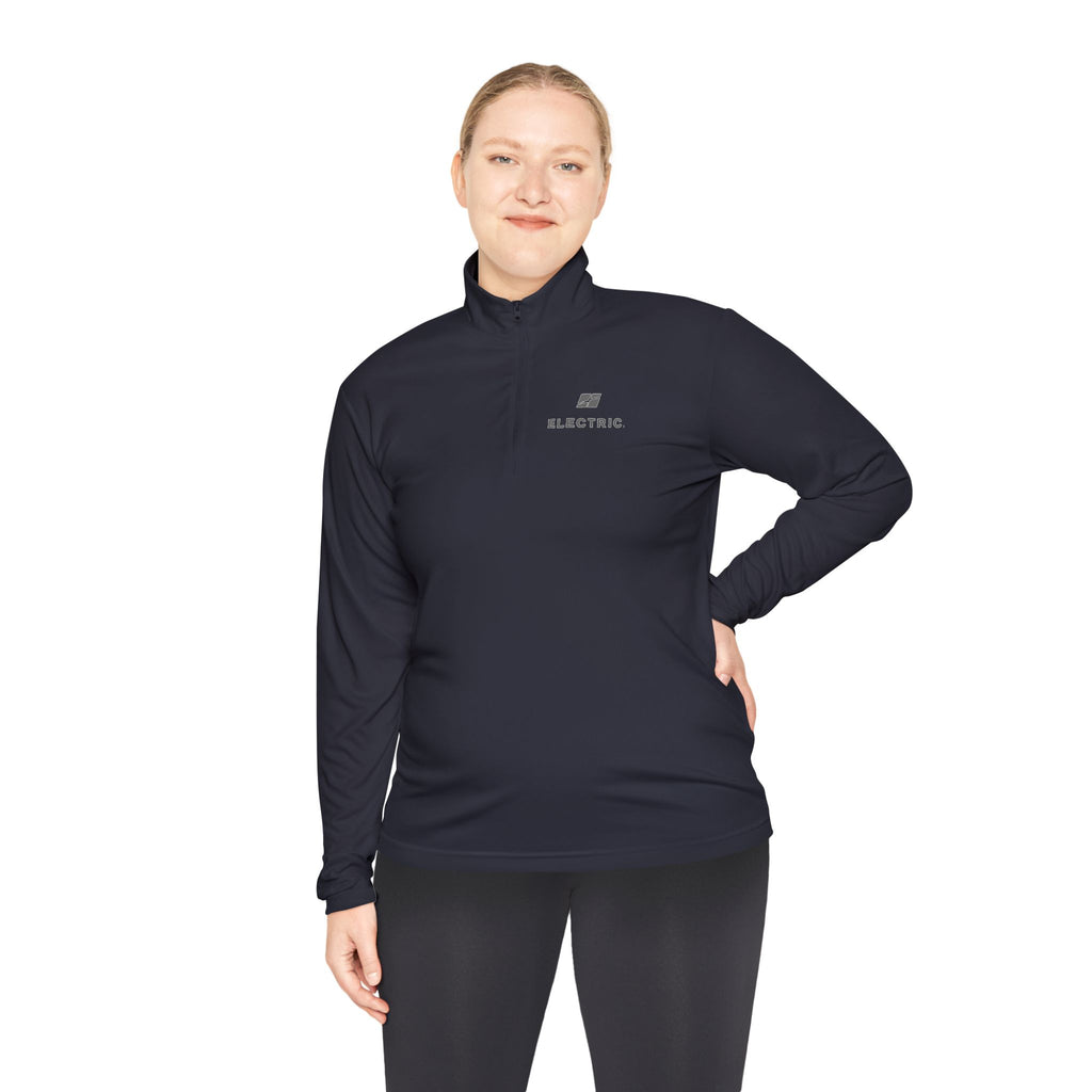 Quarter-Zip Pullover — E-Moto Division Graphic