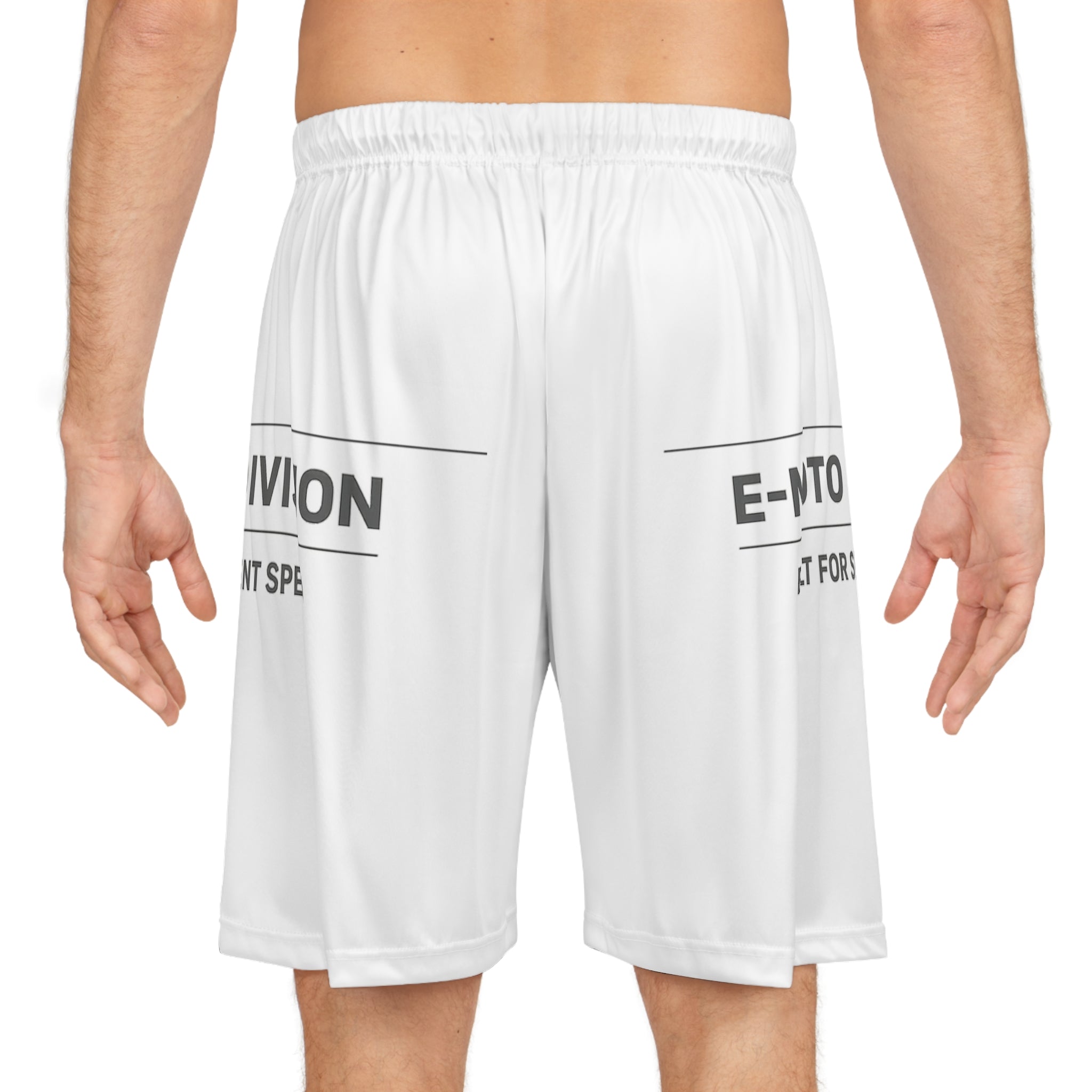 E-Moto Division Basketball Shorts — Built for Silent Speed AOP