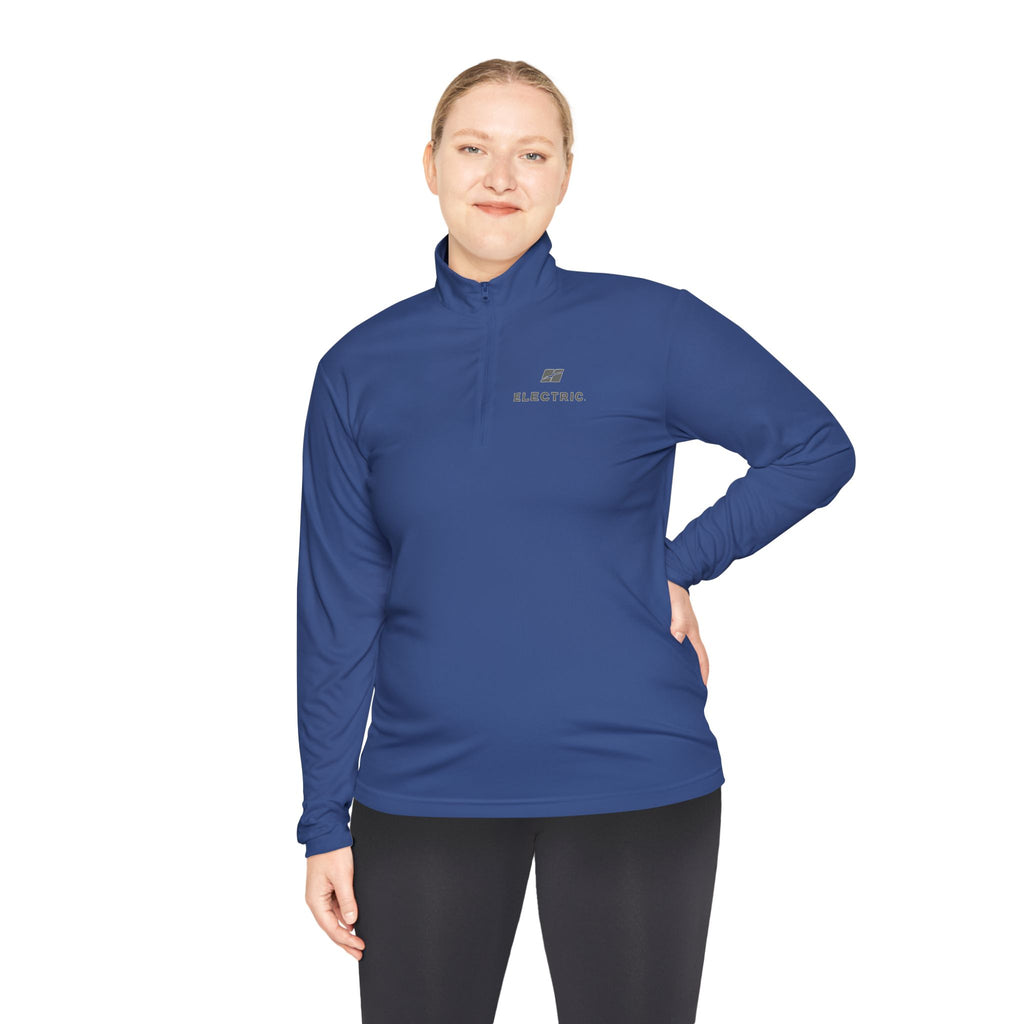 Quarter-Zip Pullover — E-Moto Division Graphic