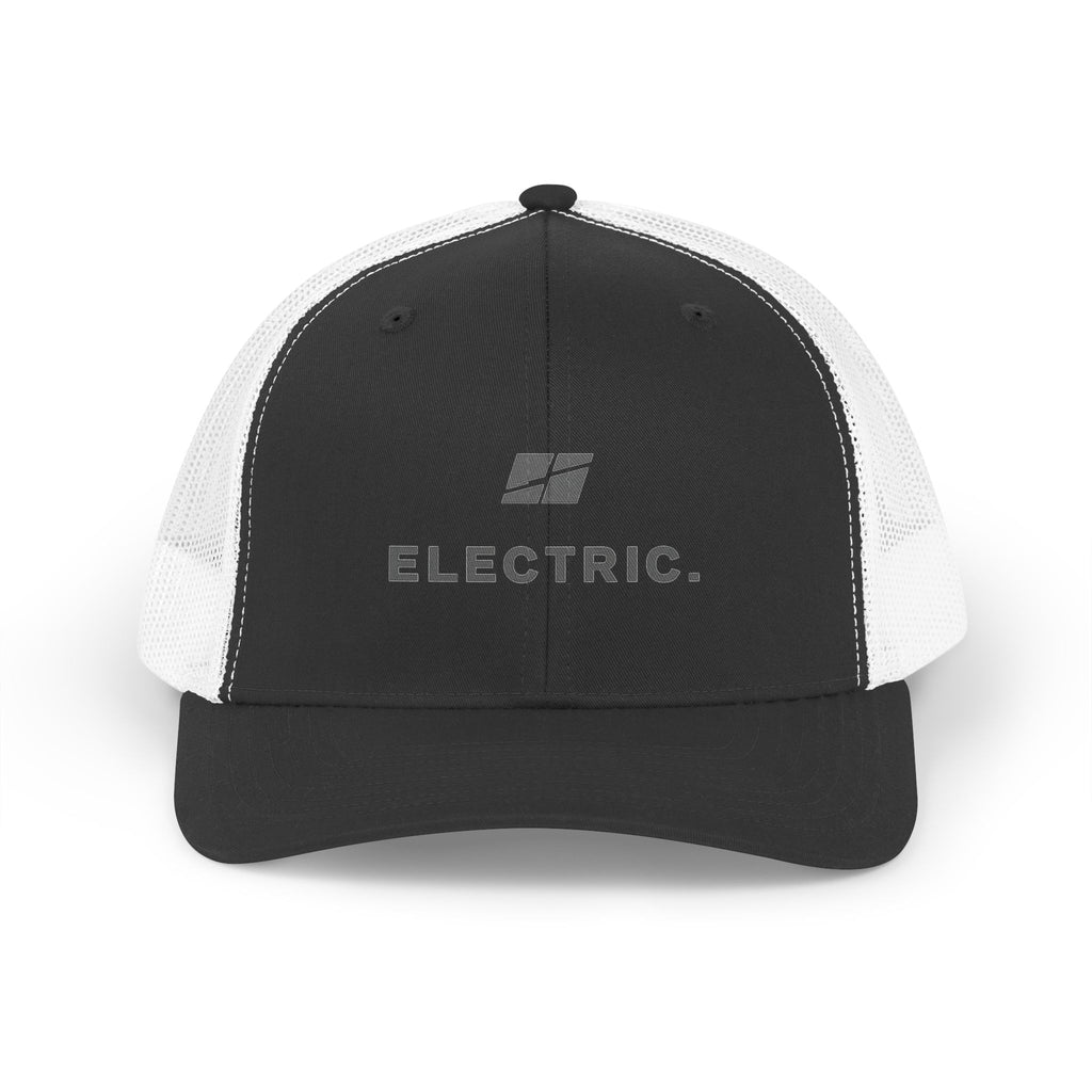 Electric Trucker Hat - Retro Mesh Snapback Cap