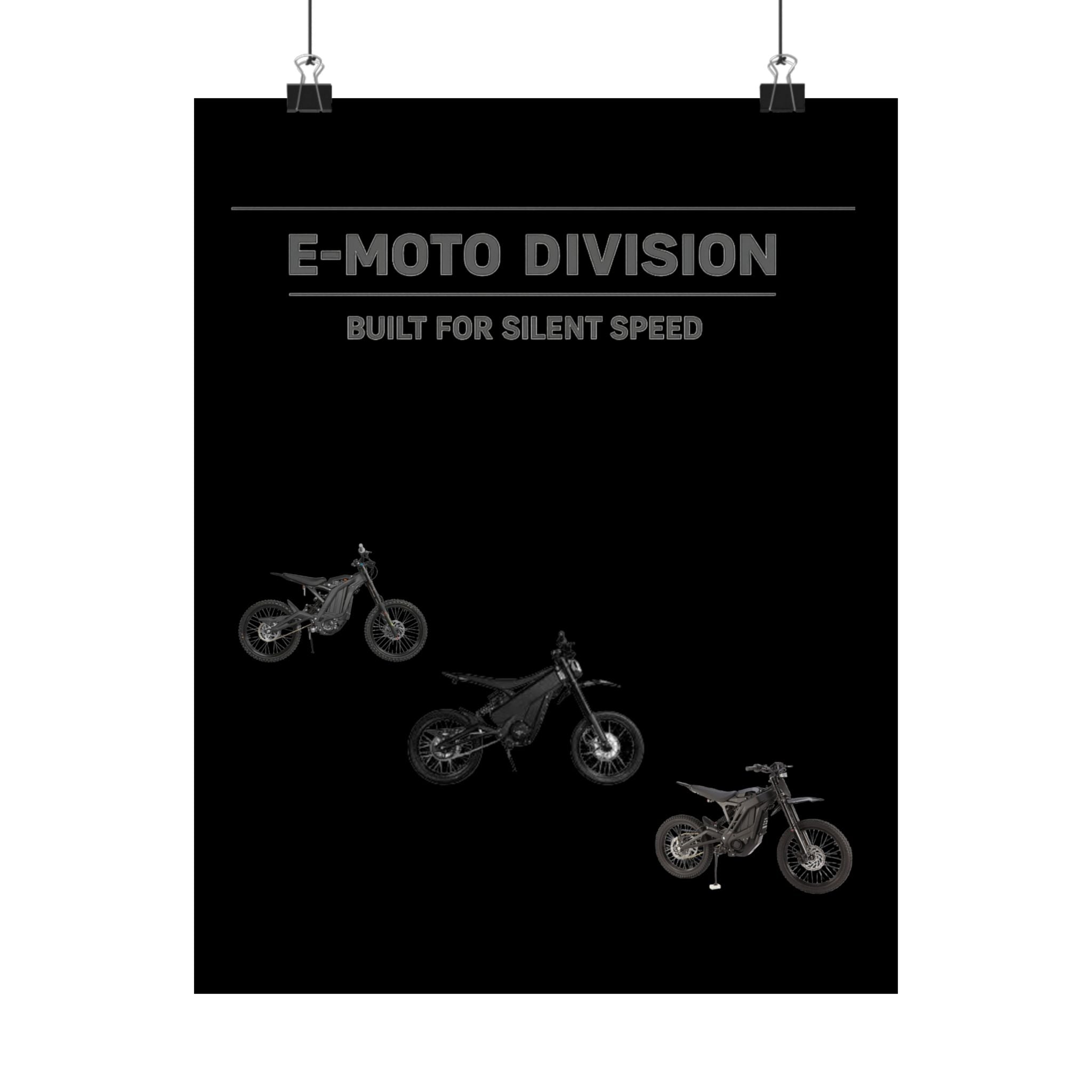 E-Moto Division Poster