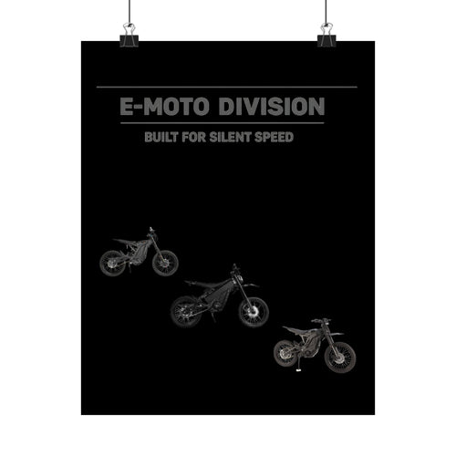 E-Moto Division Poster