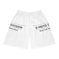 E-Moto Division Basketball Shorts — Built for Silent Speed AOP