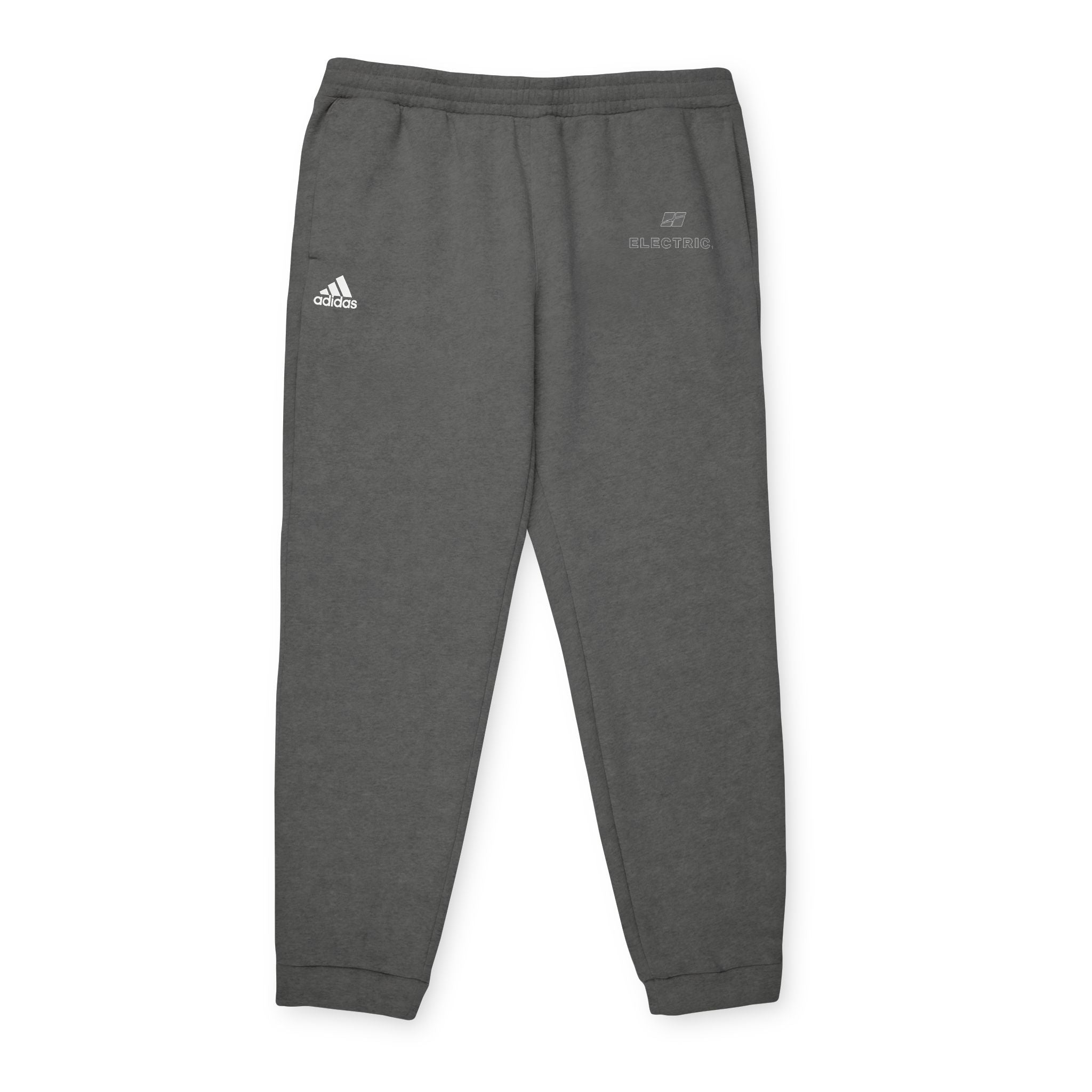 Grey Adidas Electric Joggers — Casual Athletic Sweatpants