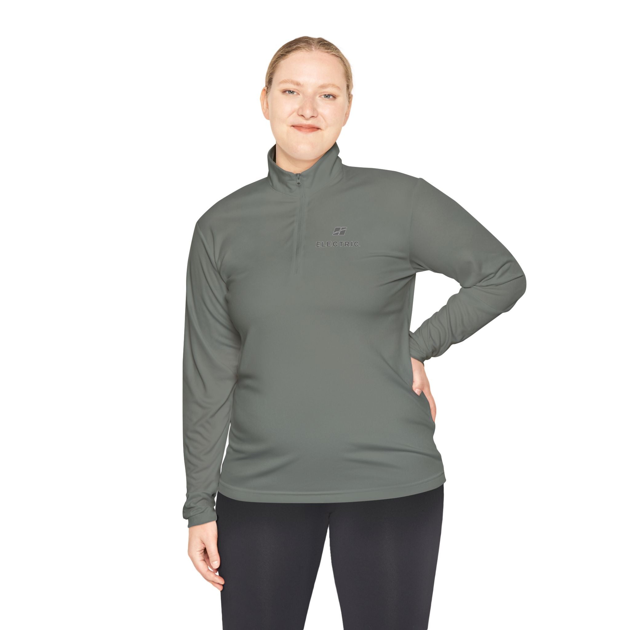 Quarter-Zip Pullover — E-Moto Division Graphic