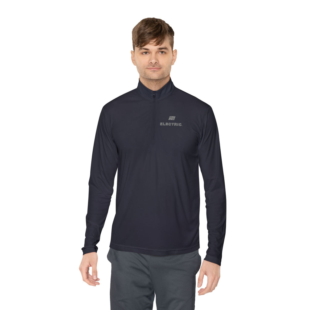 Quarter-Zip Pullover — E-Moto Division Graphic