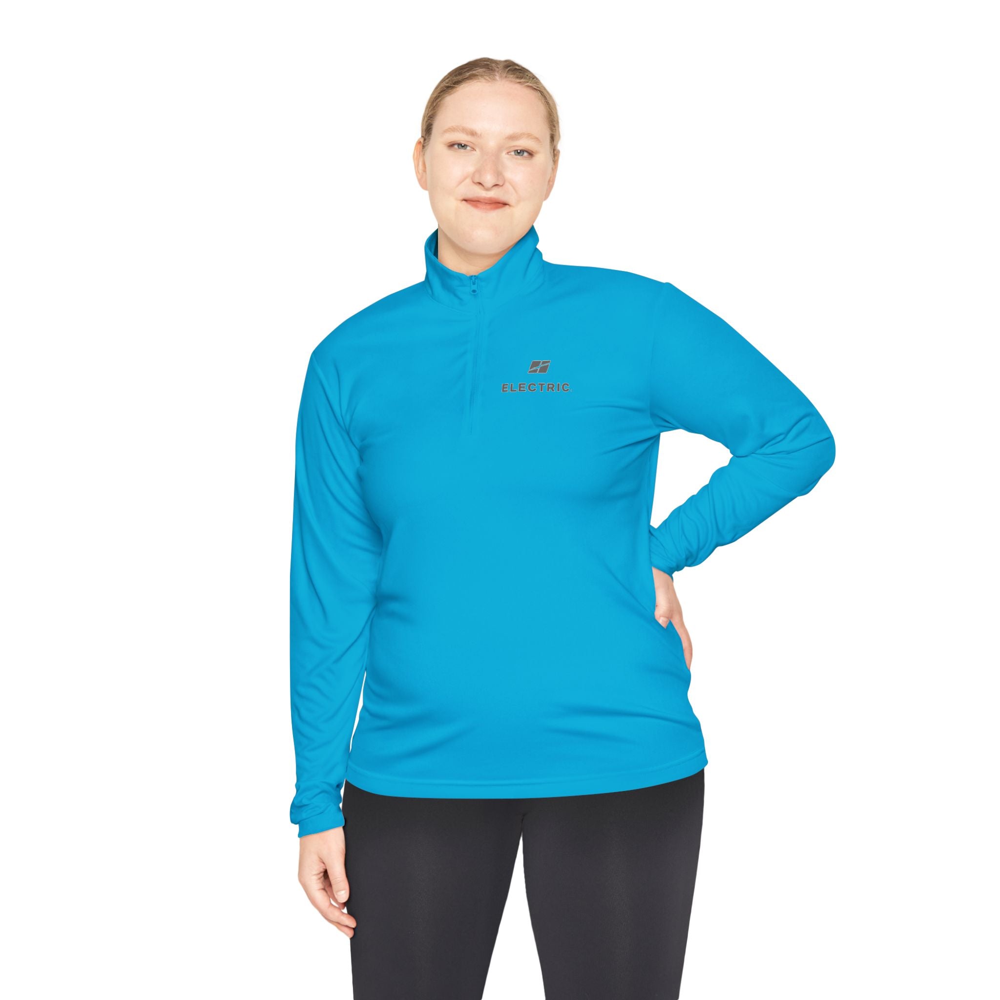 Quarter-Zip Pullover — E-Moto Division Graphic