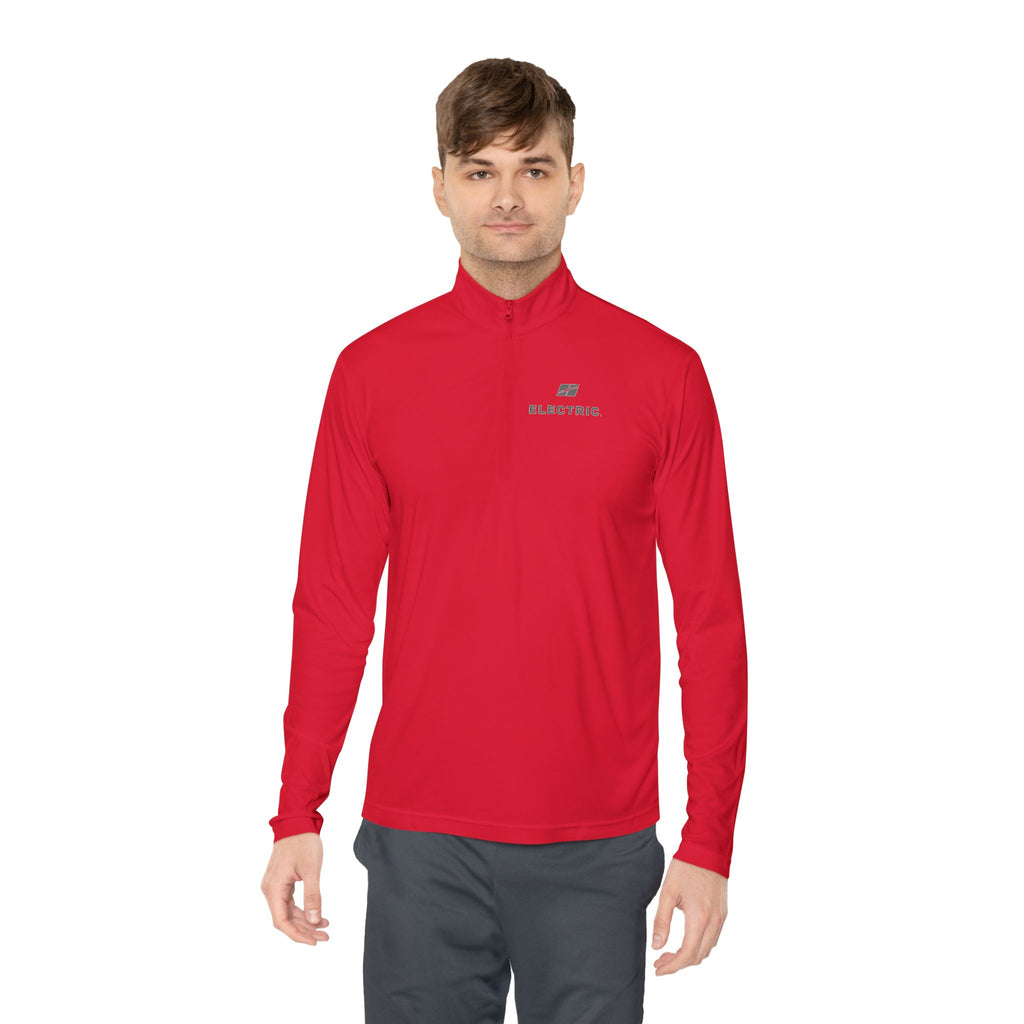 Quarter-Zip Pullover — E-Moto Division Graphic