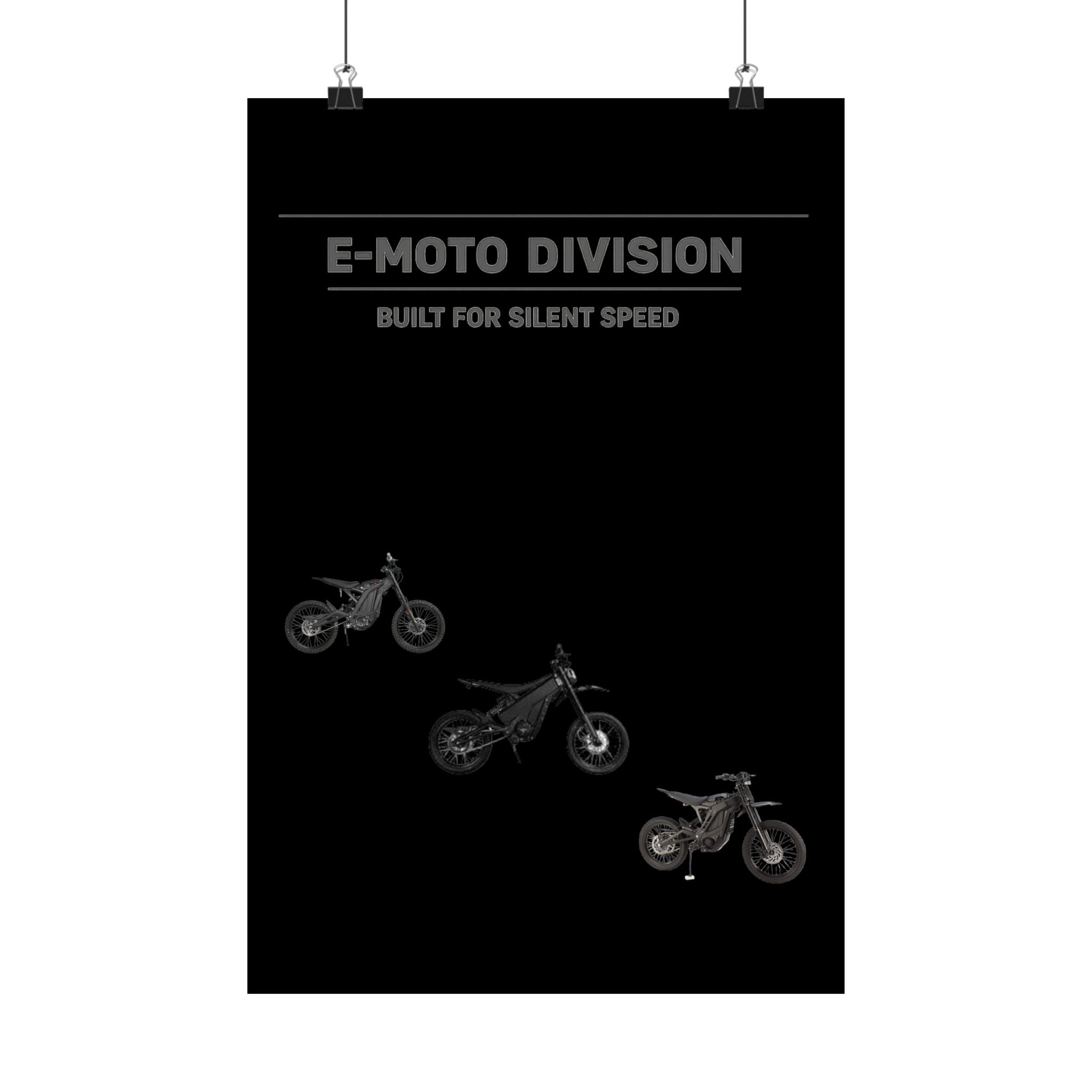 E-Moto Division Poster