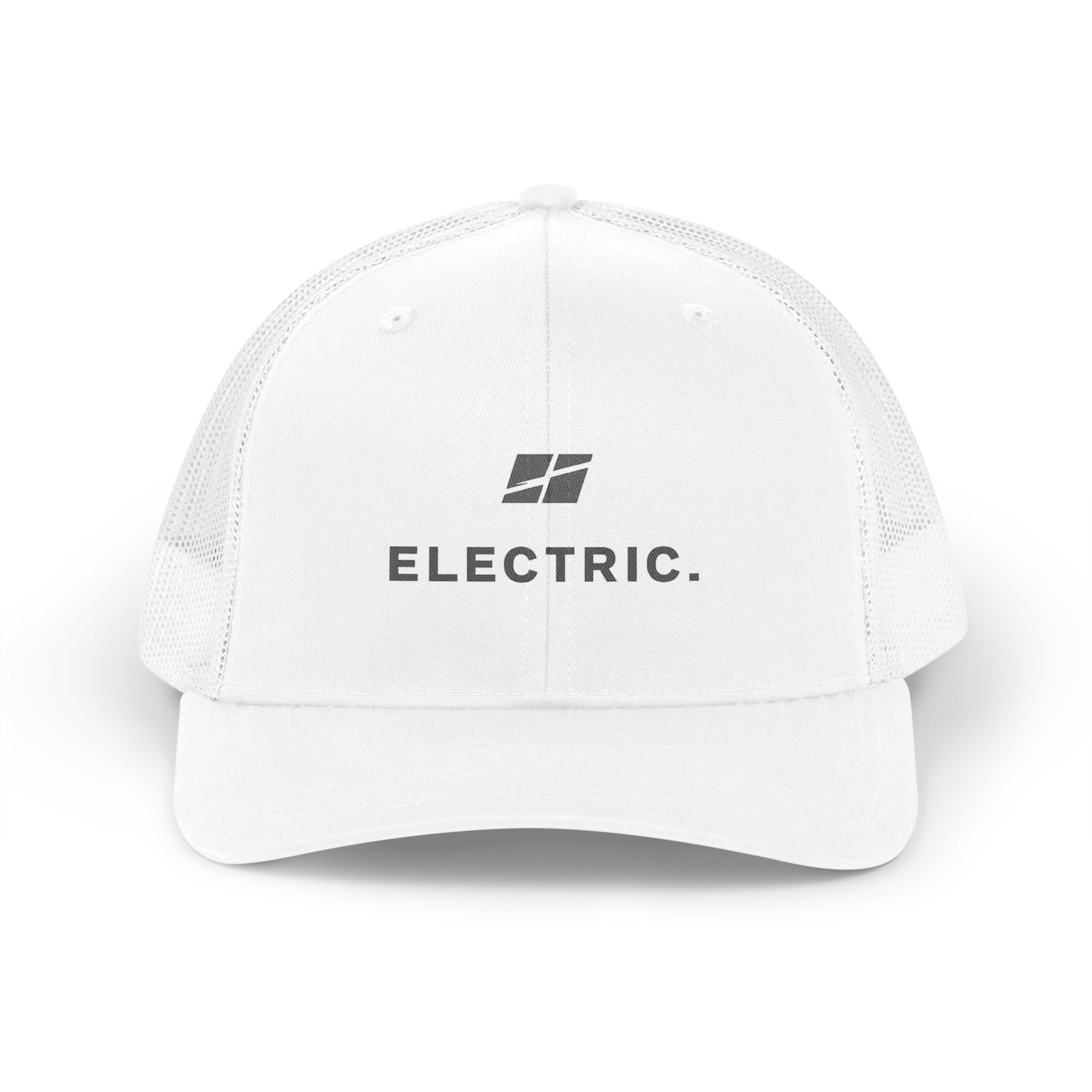 Electric Trucker Hat - Retro Mesh Snapback Cap