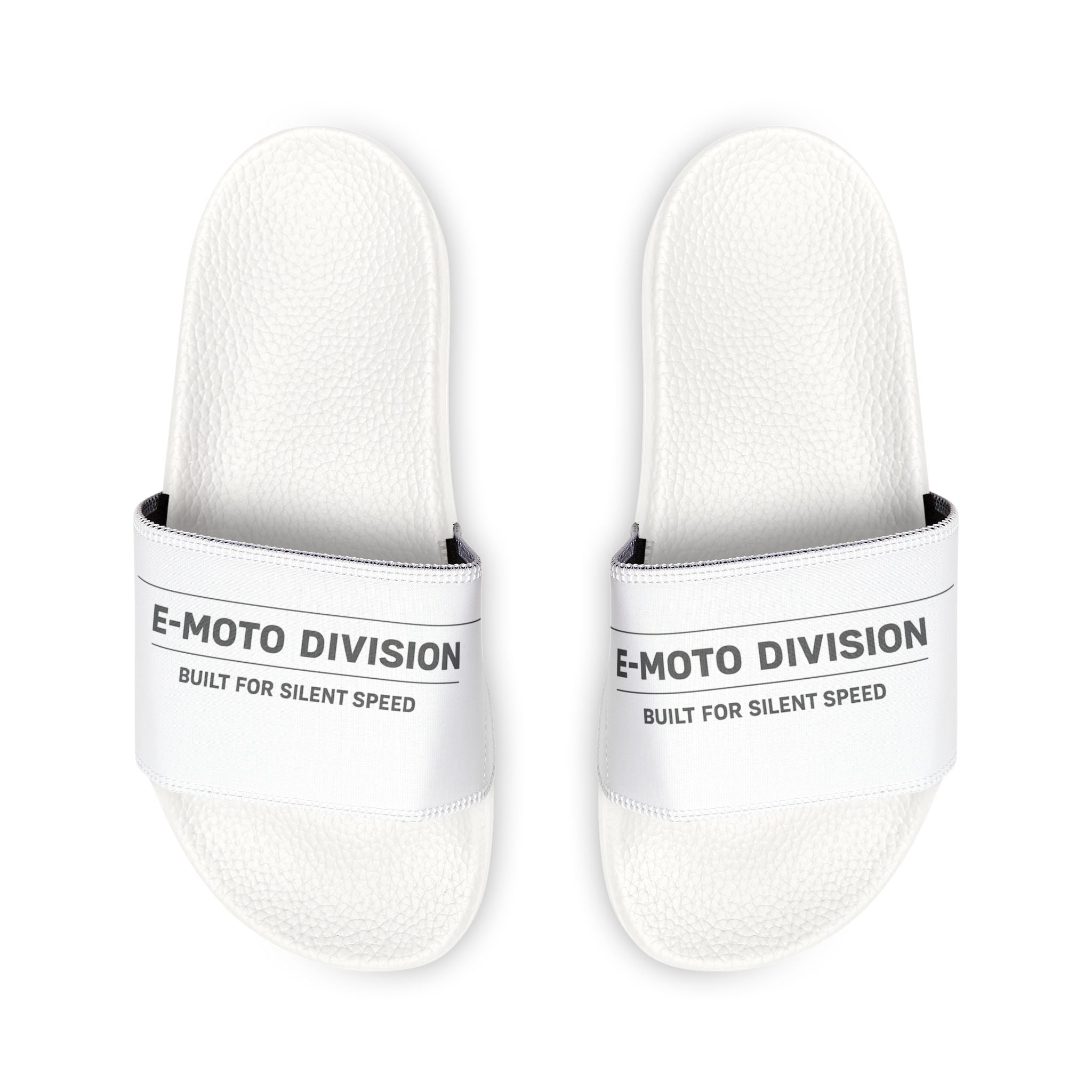 E-Moto Division Slides  — Removable-Strap Unisex